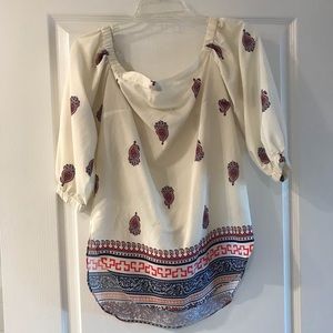 Amanda u off the shoulder blouse